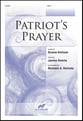 Patriot's Prayer SATB choral sheet music cover